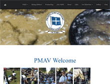 Tablet Screenshot of pmav.org.au